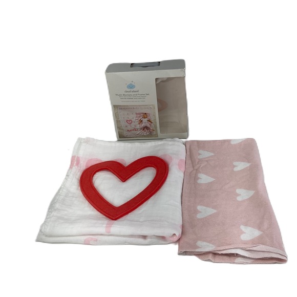 Baby Monthly Milestone Muslin Blanket and Frame - Pink - Picture 6 of 17